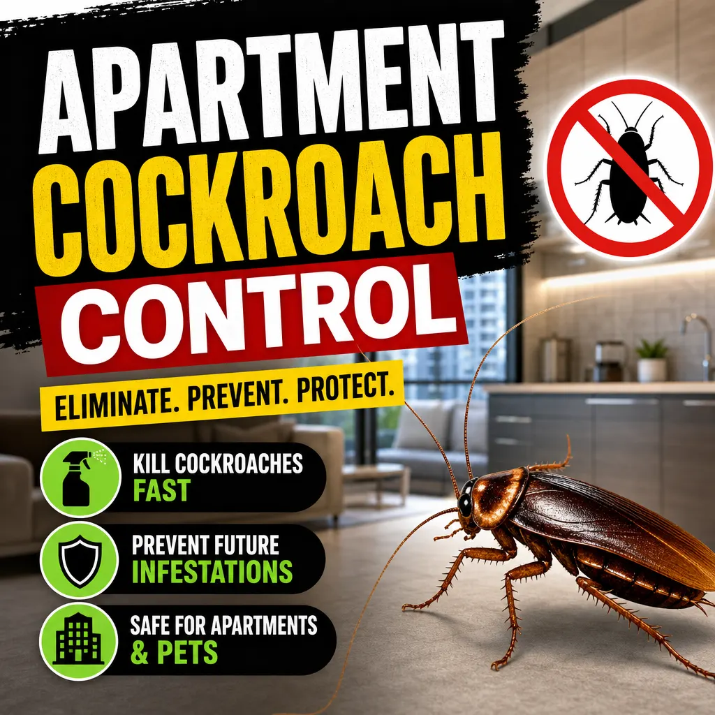Apartment cockroach control