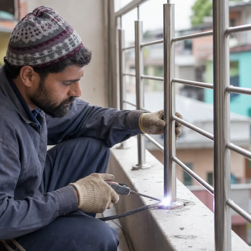 Balcony Railing Installation