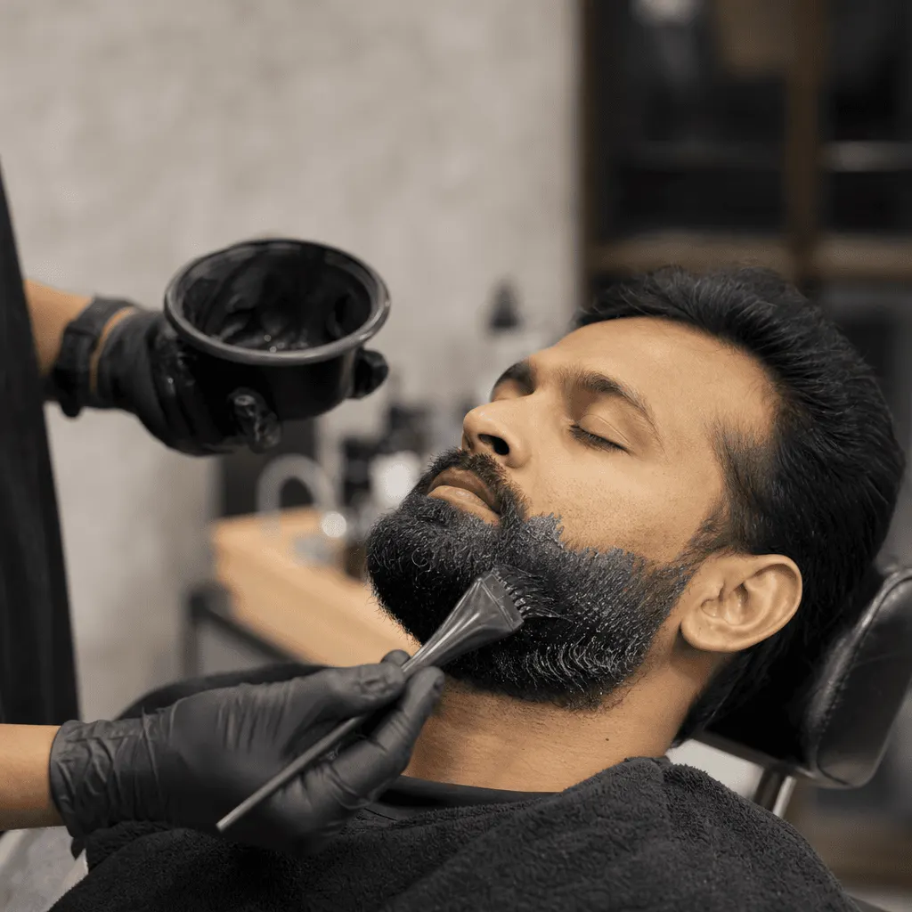 Beard color (with product)