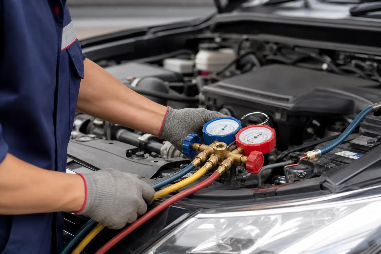 Car AC Service & Gas Refill
