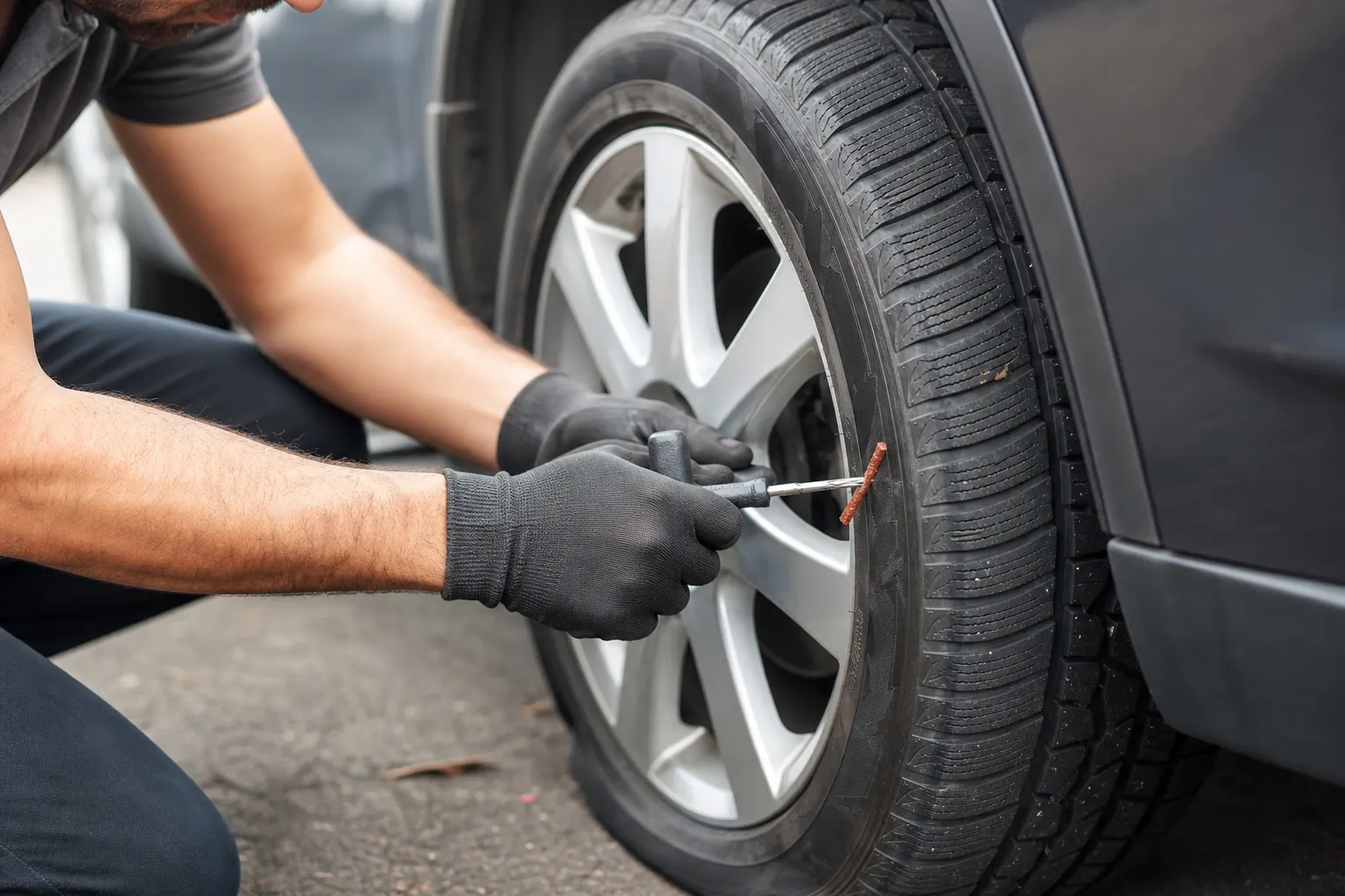 Car Tyre Puncture Repair
