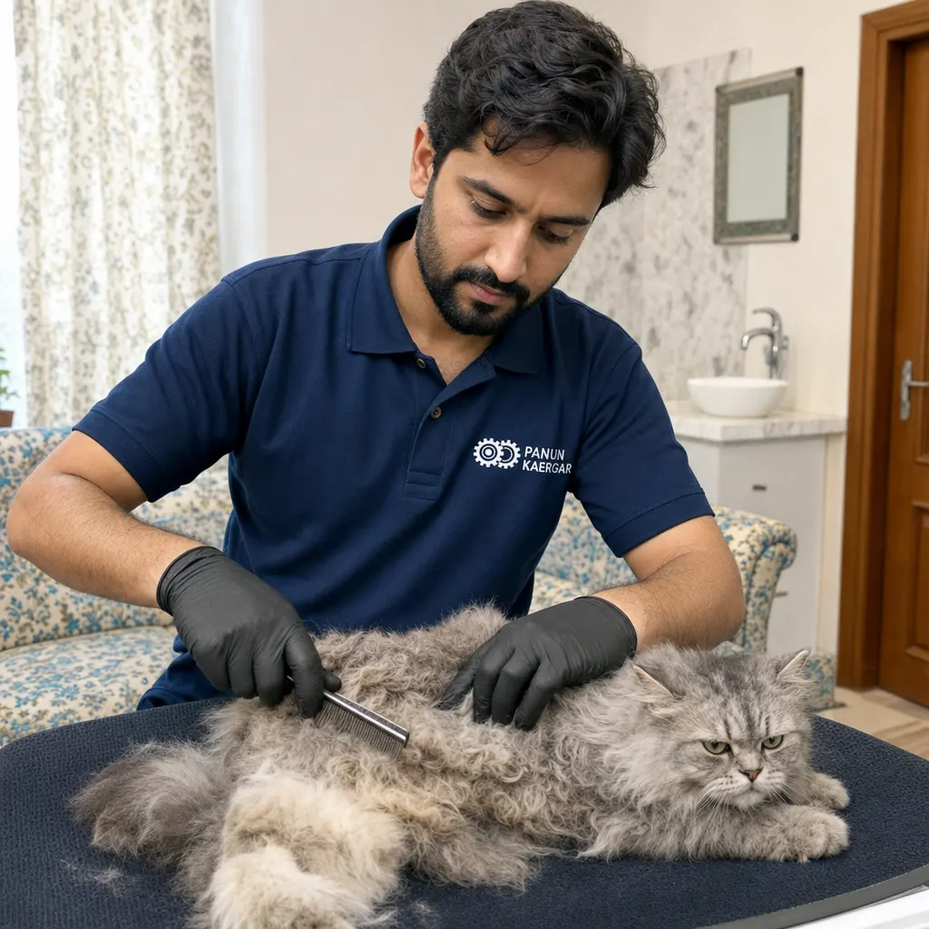 Cat Mat Removal