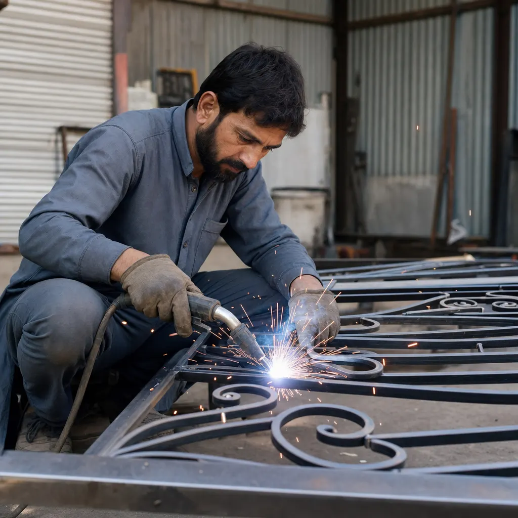 Custom MS Gate Fabrication