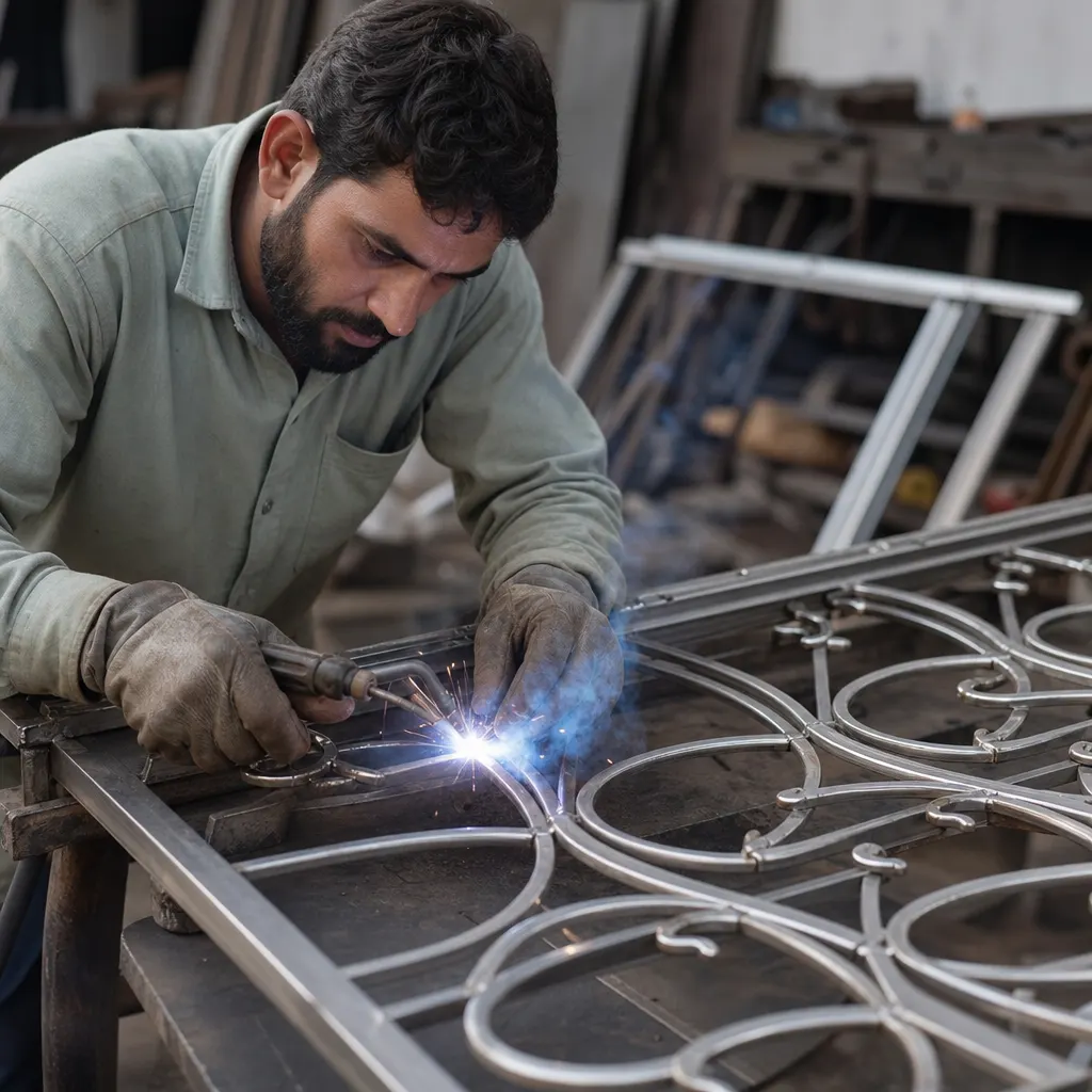 Custom SS Grill Fabrication