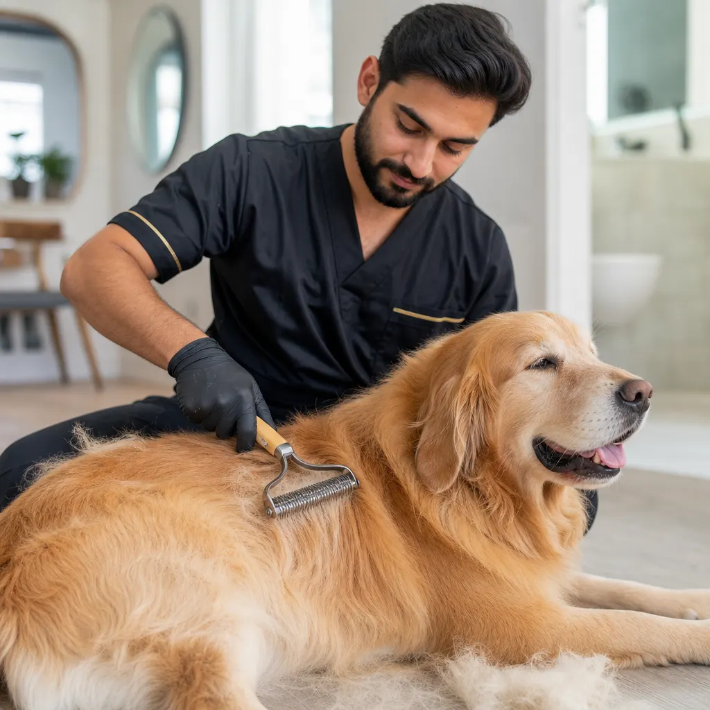 Dog Deshedding Treatment
