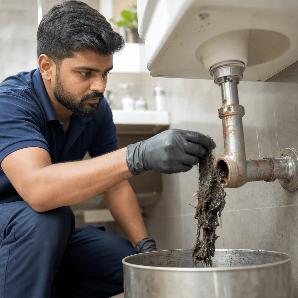 Drain blockage removal