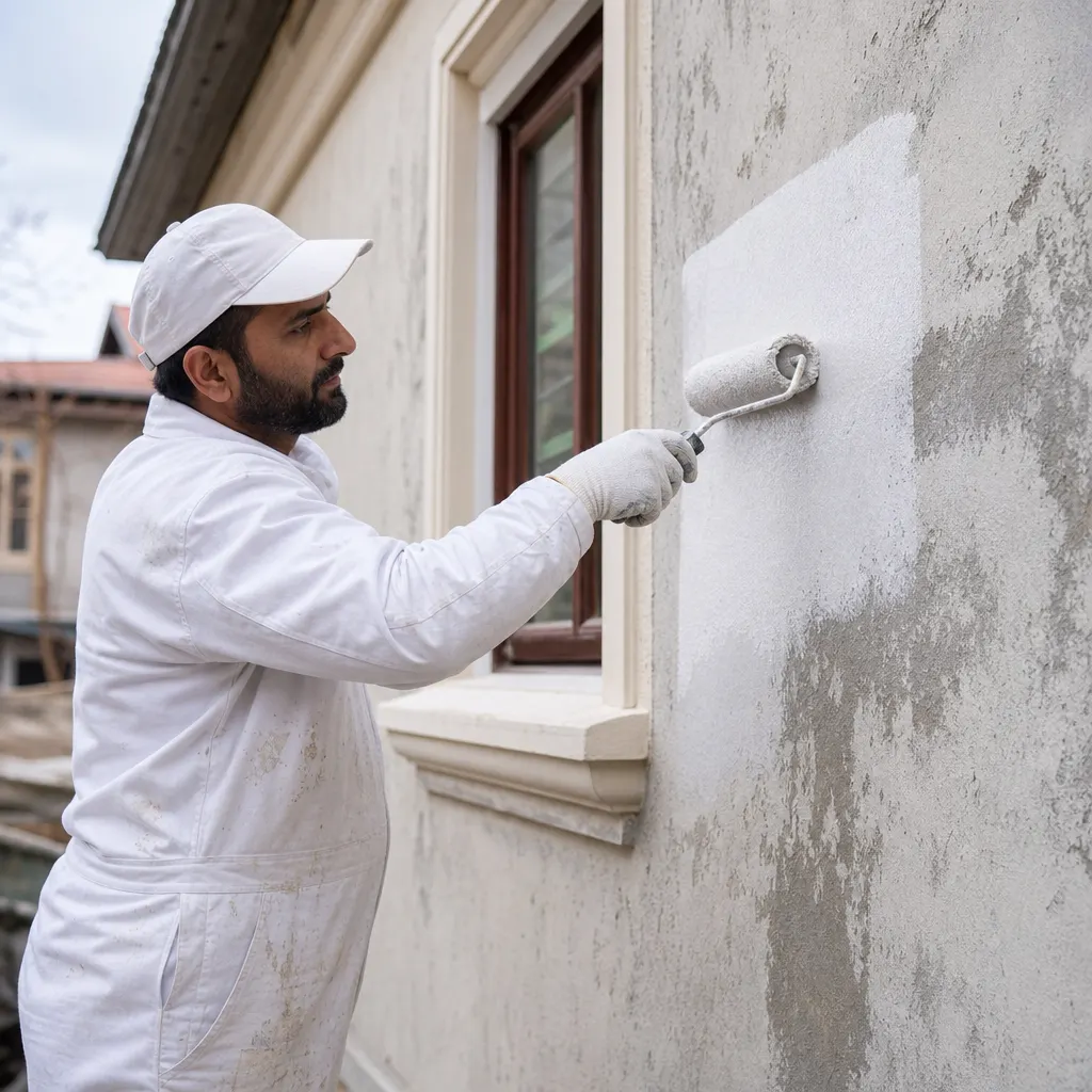 Exterior Primer Application