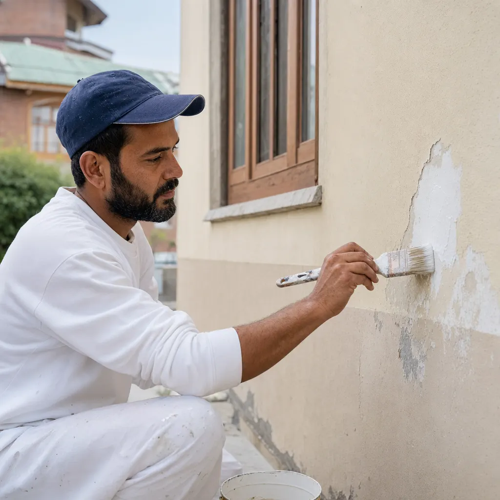 Exterior Touch-up & Patch Painting