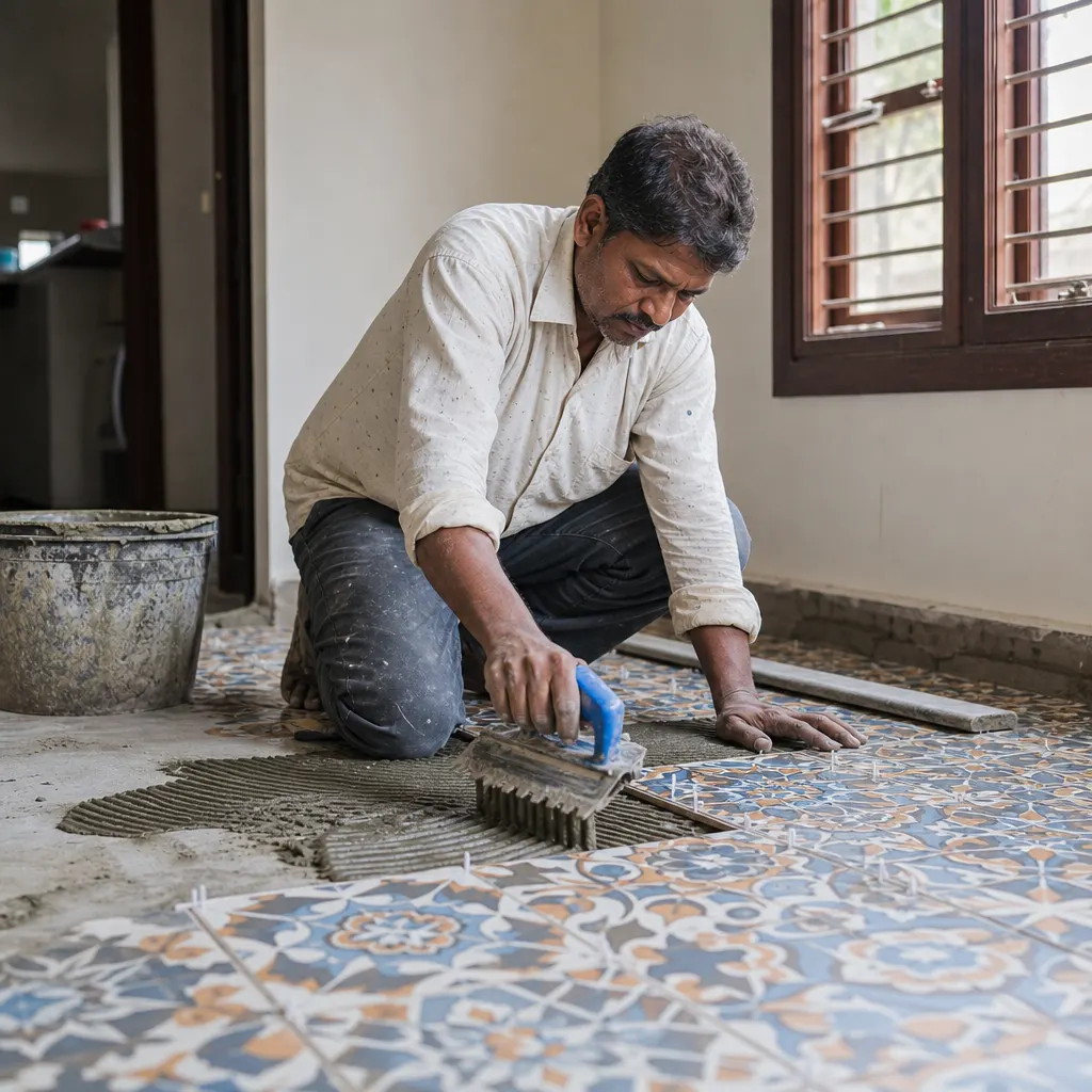 Floor Tiling Installation