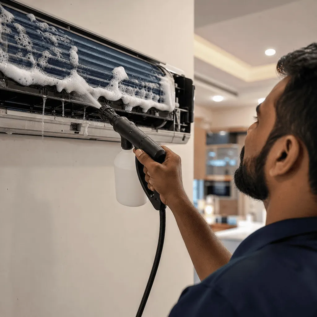 Foam-jet service (2 ACs)
