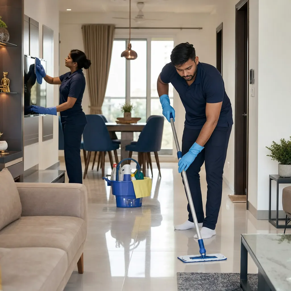 Full home cleaning