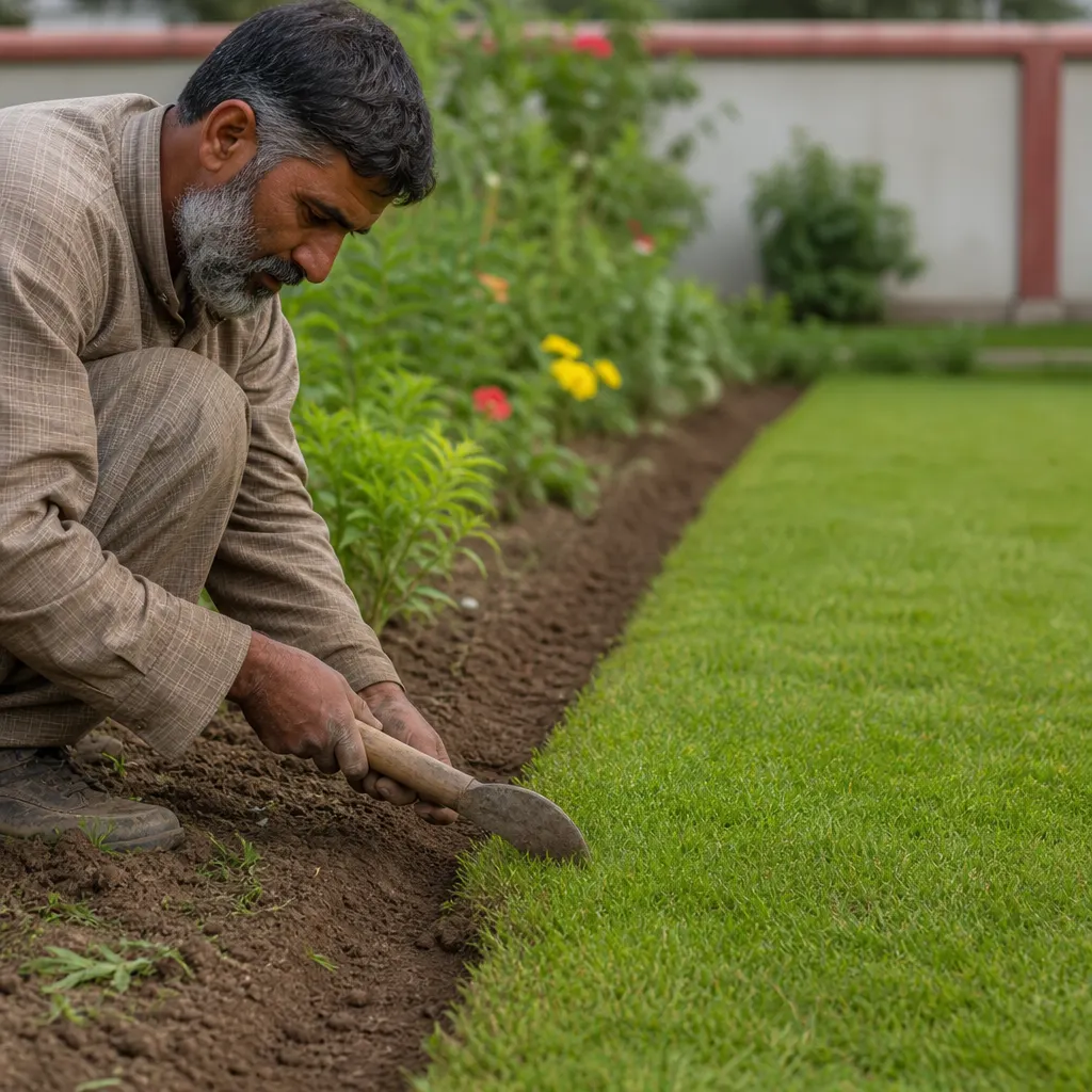 Grass Edging & Levelling