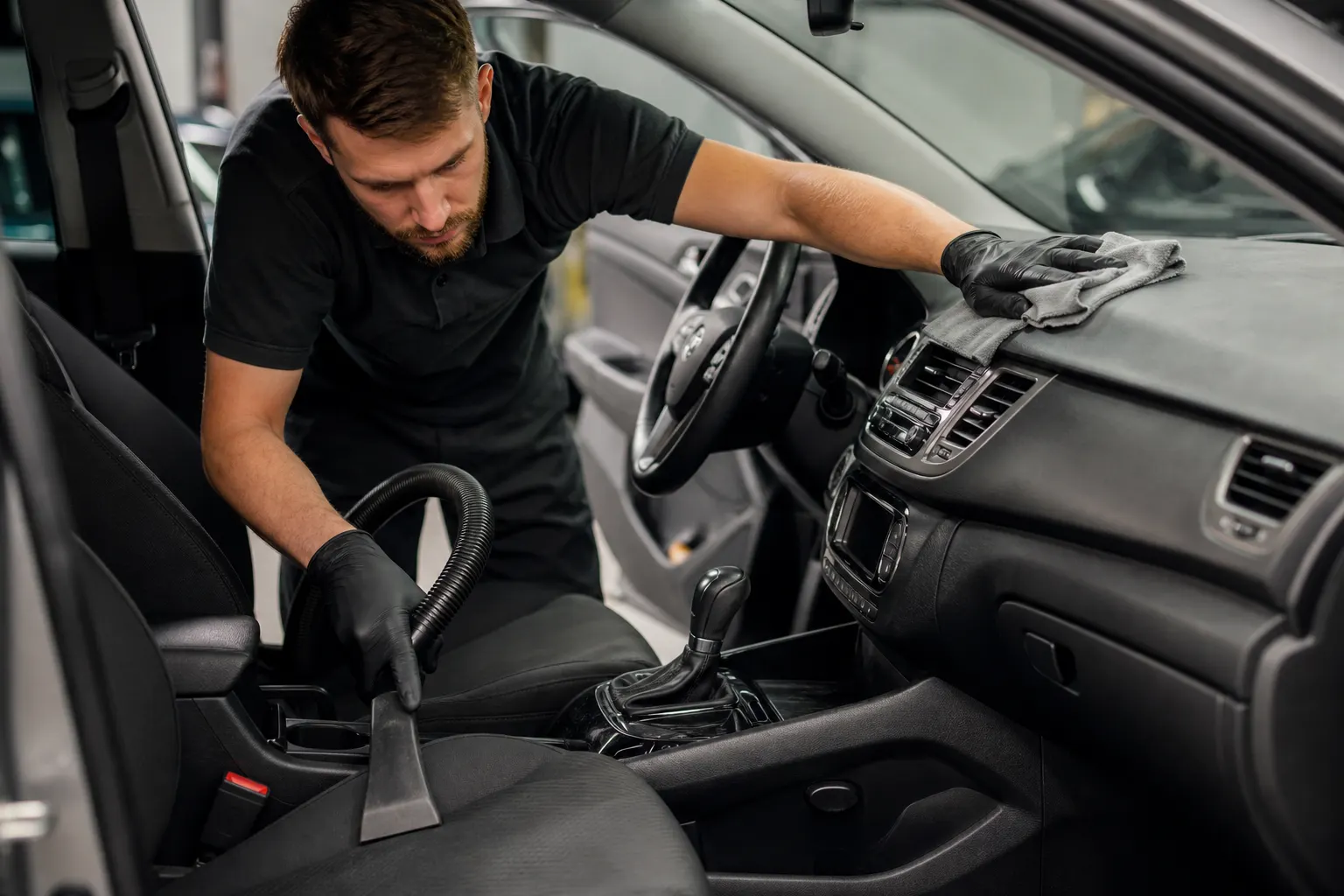 Interior Car Cleaning