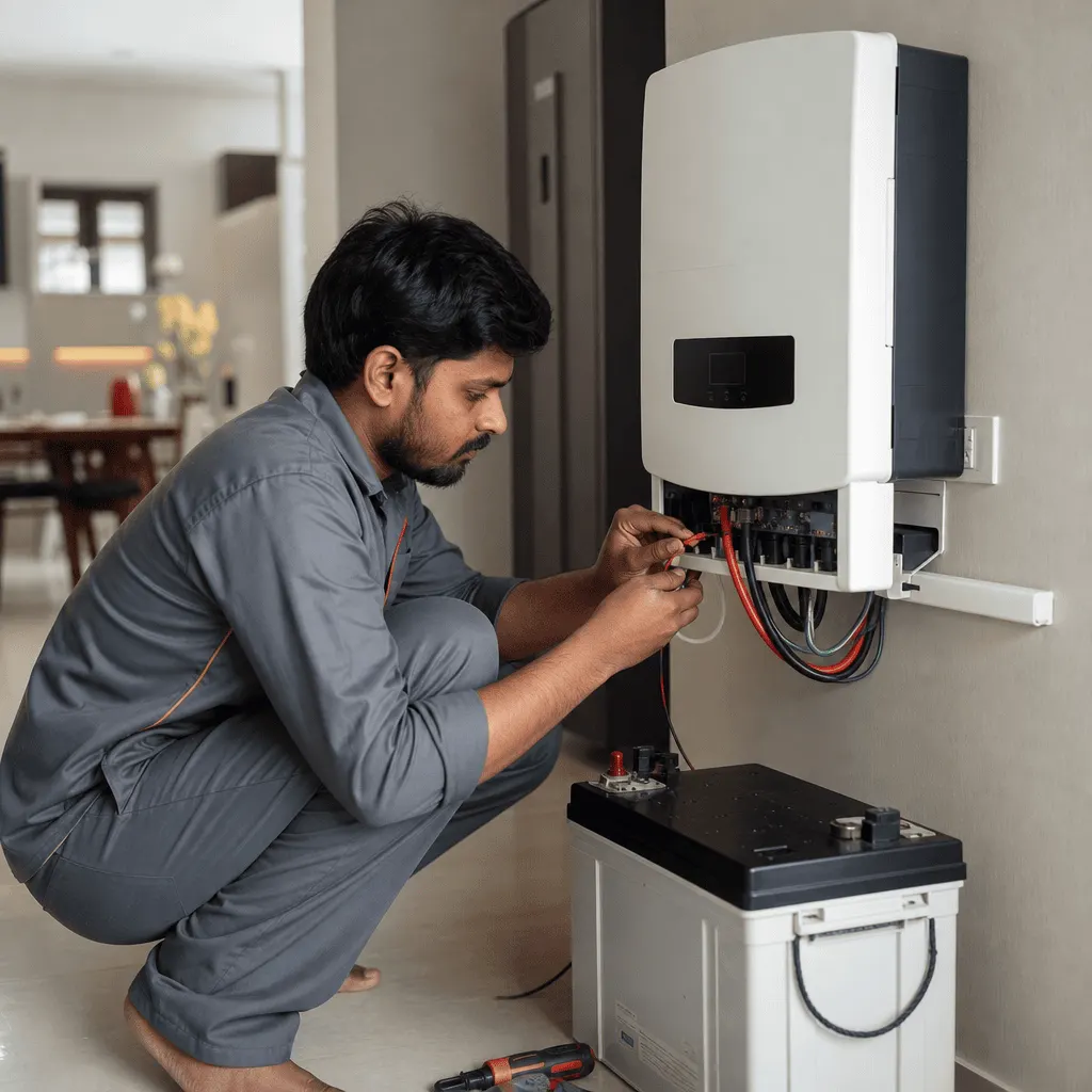 Inverter/battery Installation