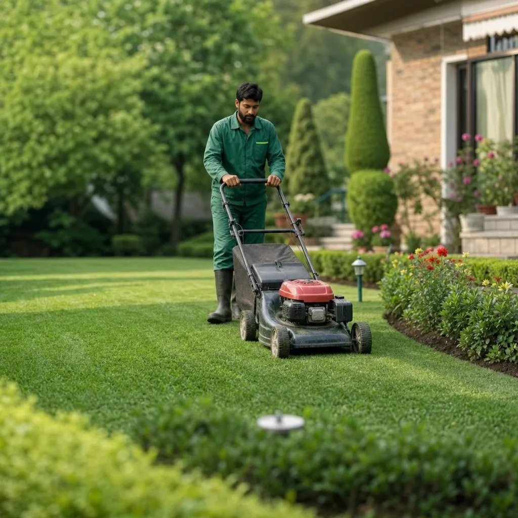 Lawn Mowing & Trimming