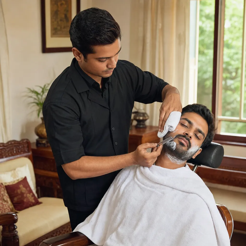 Men Clean Shave Service