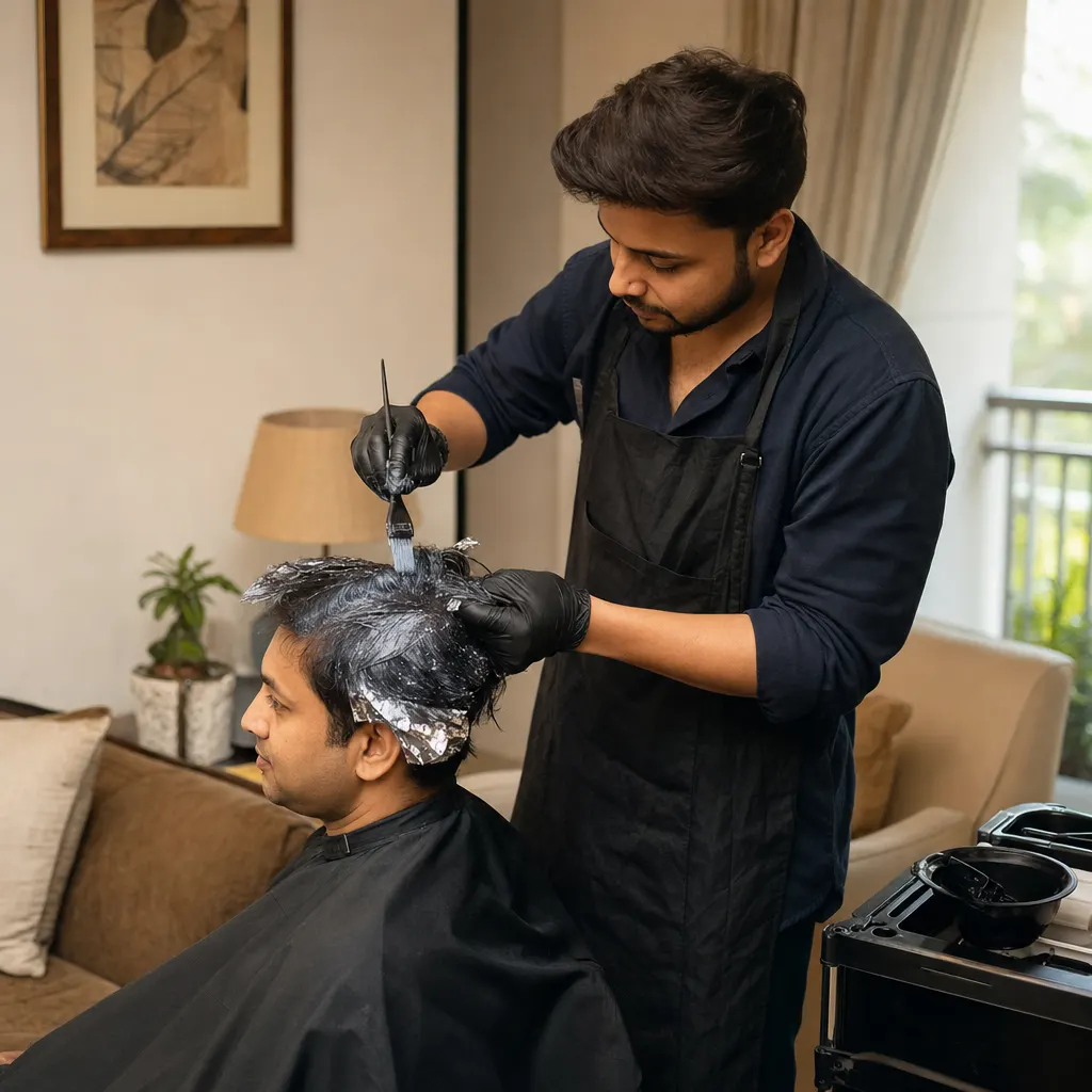 Men's Hair Coloring