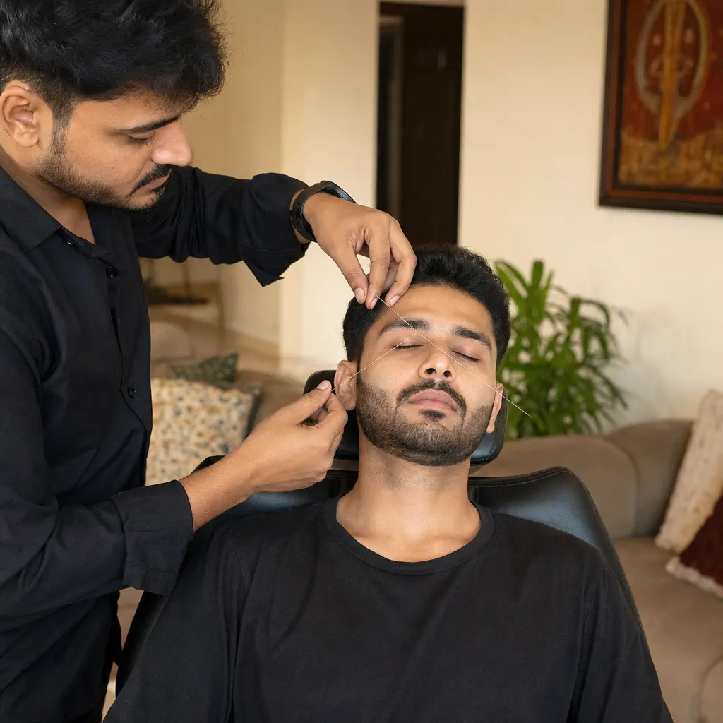 Men's Threading Services