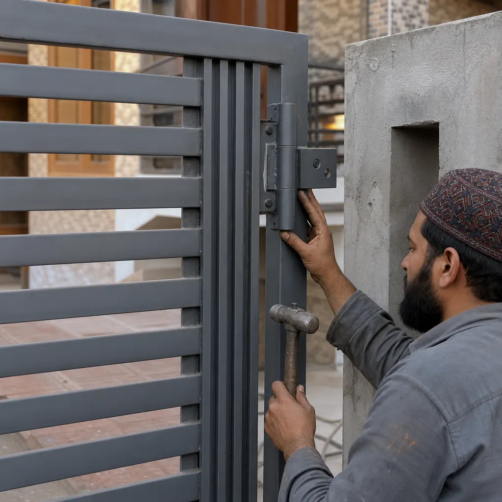 MS Gate Installation