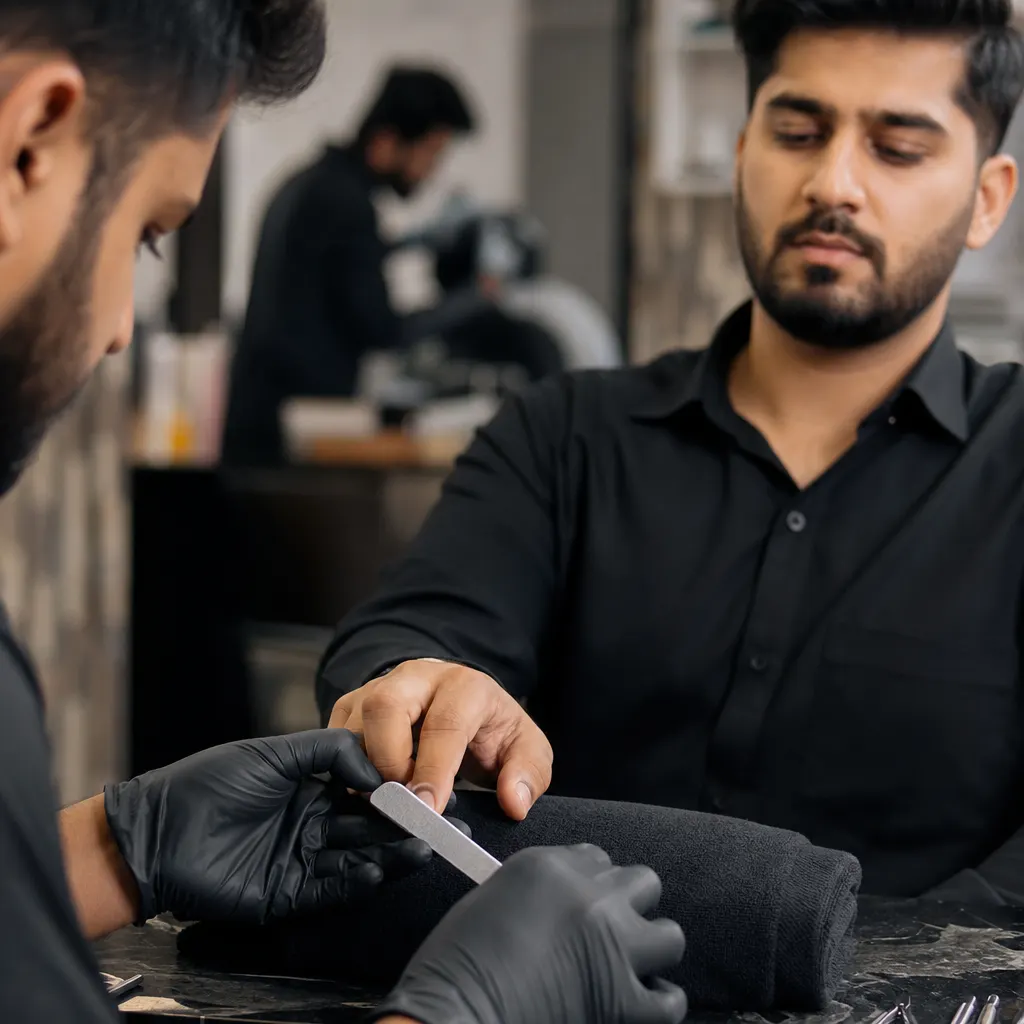 Men's Nail cut & file