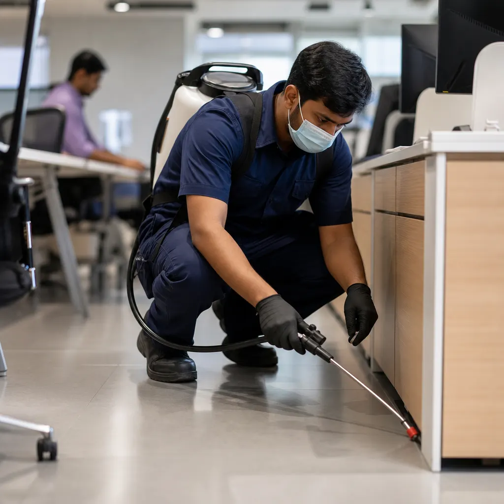 Office cockroach control