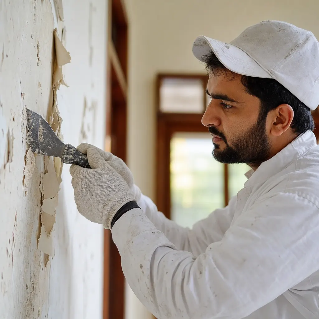 Old Paint Removal & Surface Scraping