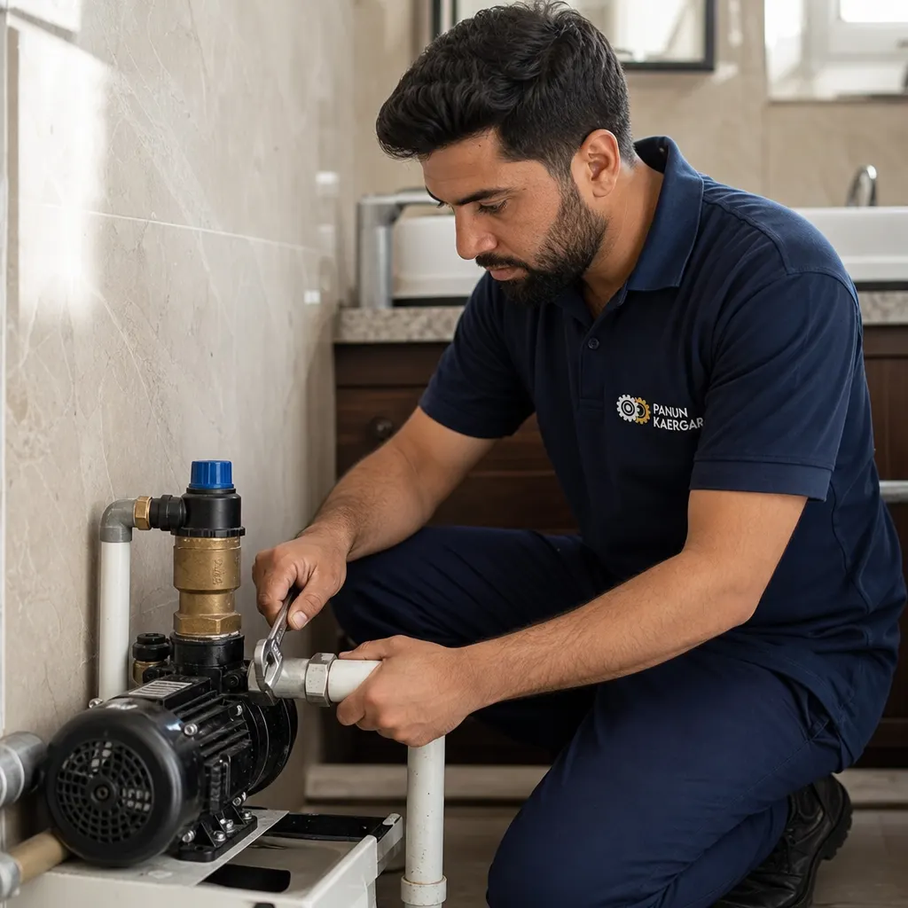 Plumbing Motor Install