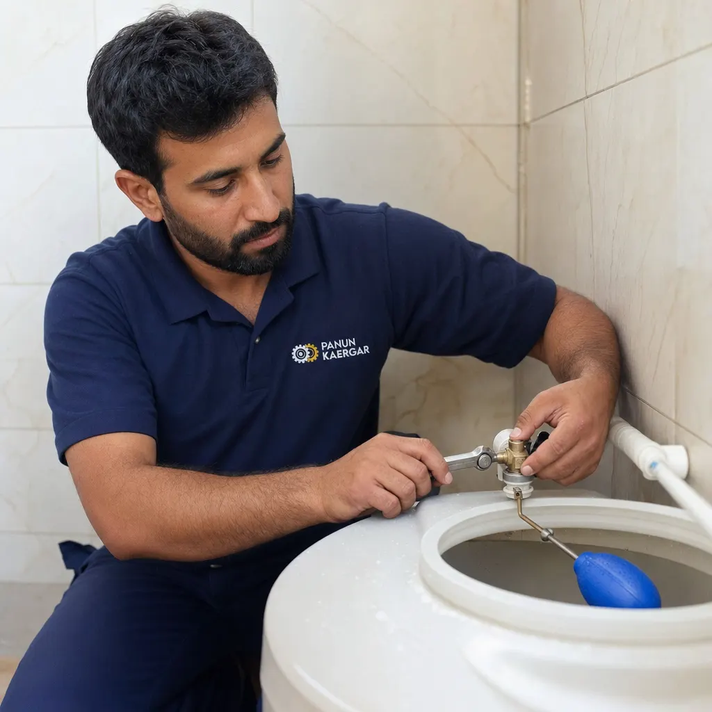 Plumbing Tank Install