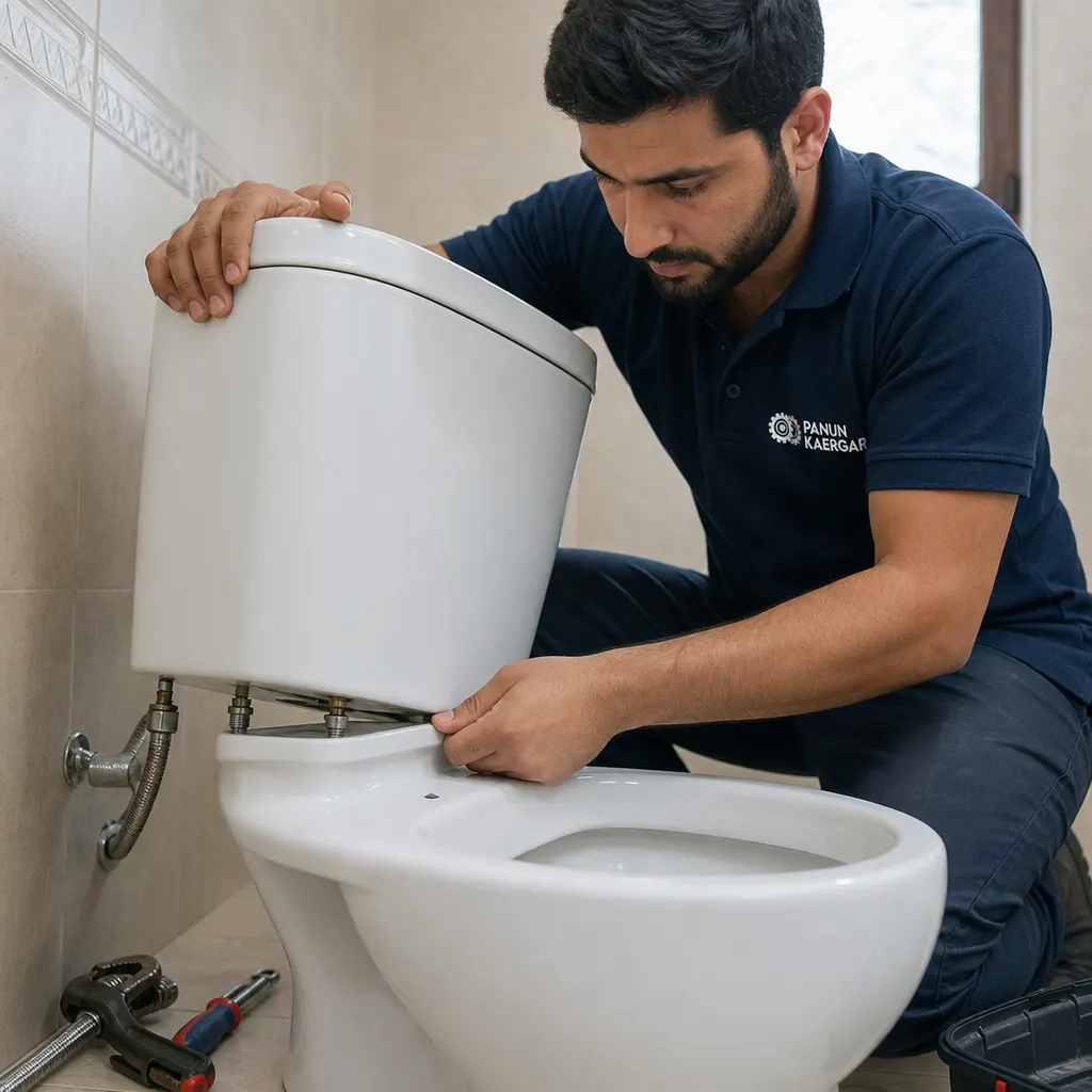 Plumbing Toilet Install