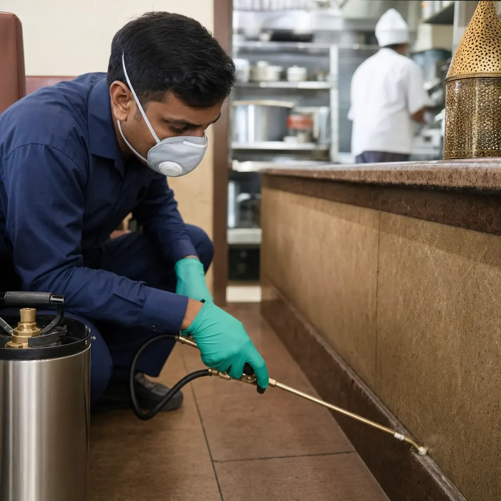 Restaurant cockroach control