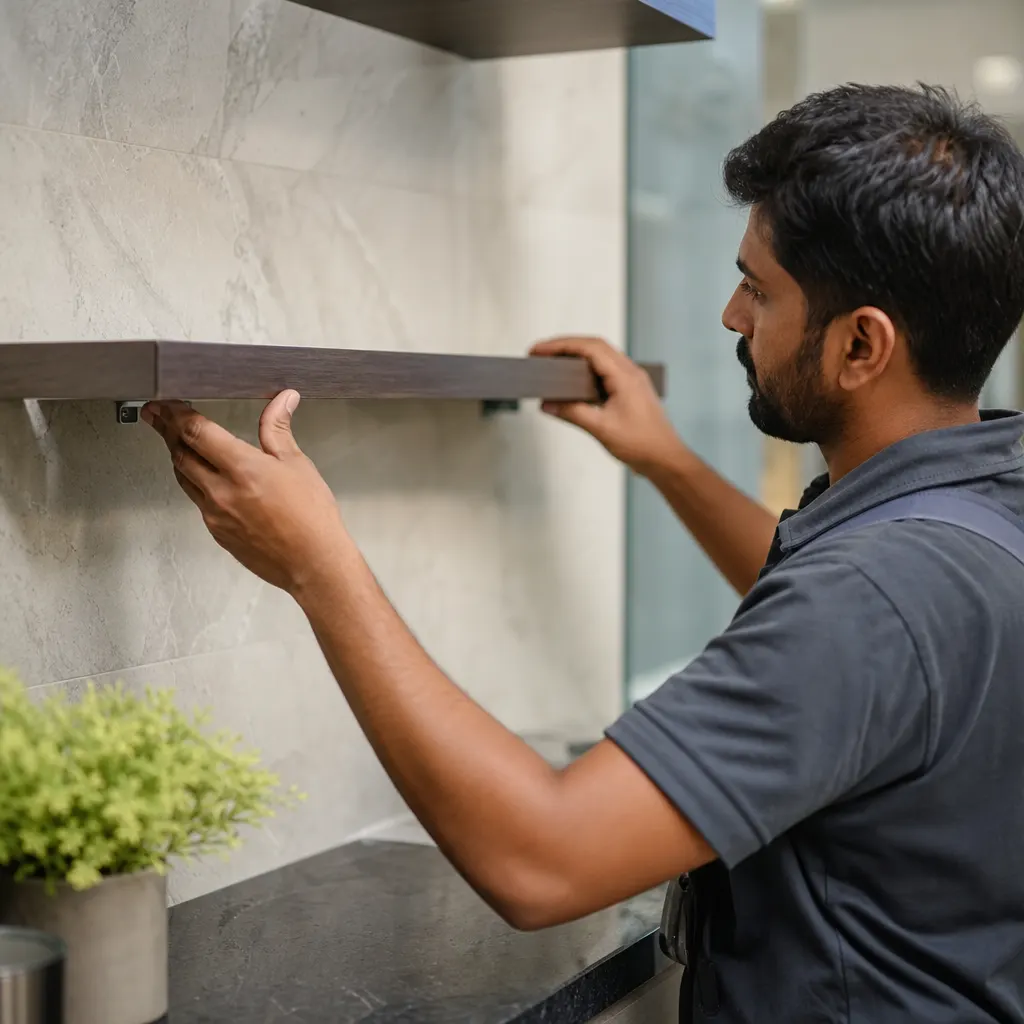 Shelf installation
