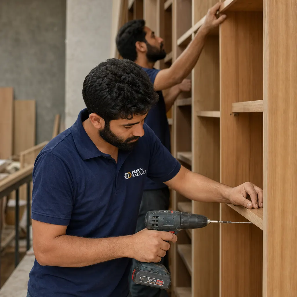 Shop Shelves Making