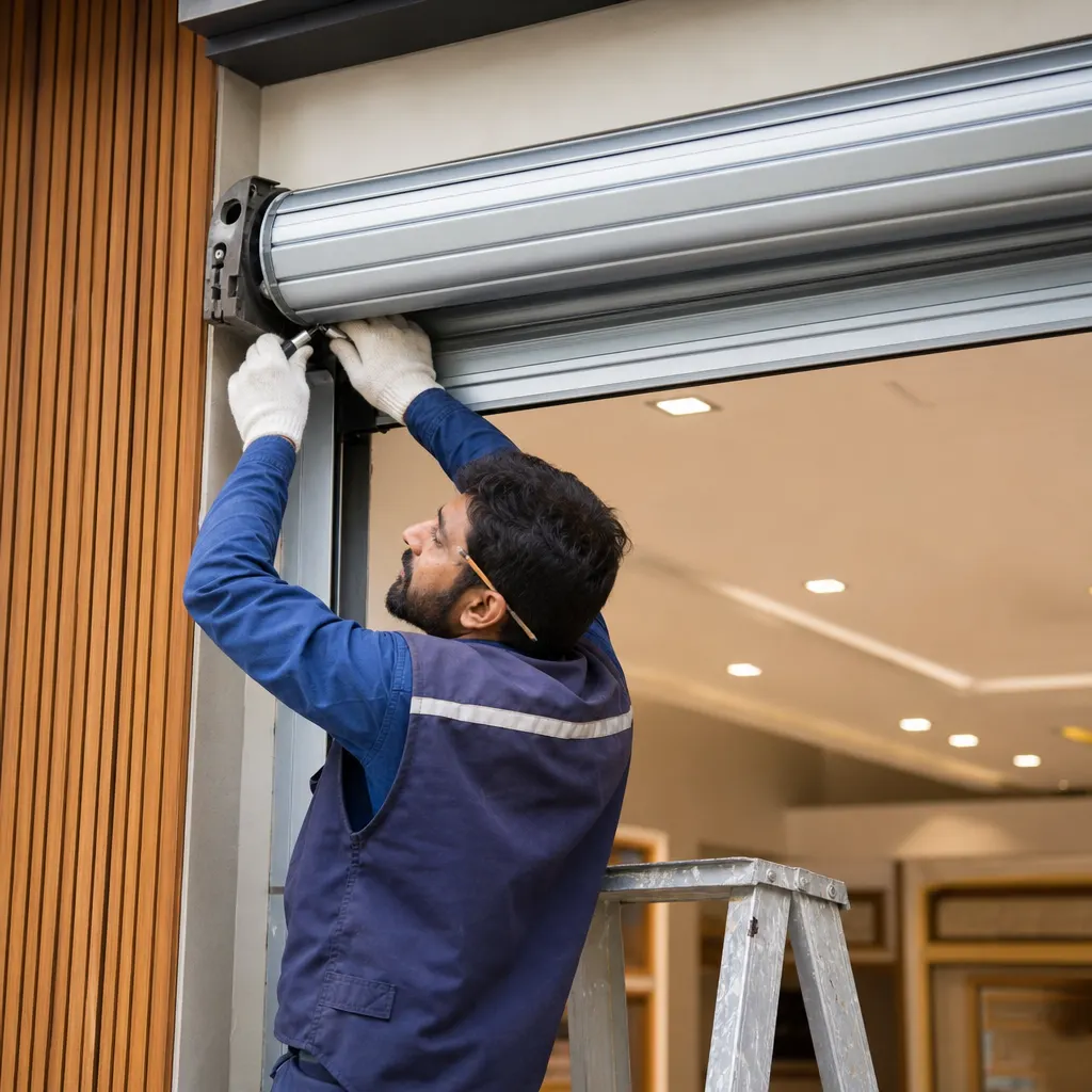Shop Shutter Installation