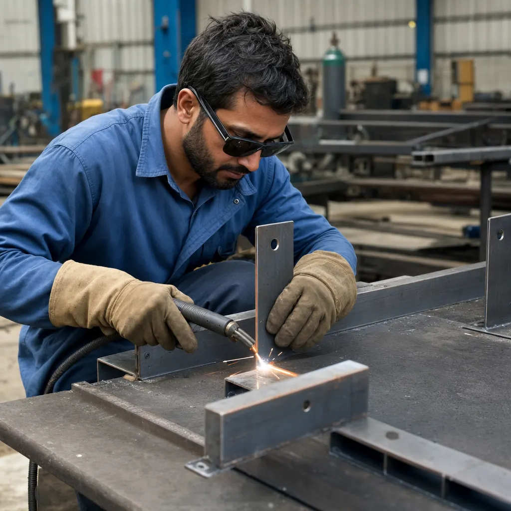Steel Bracket Fabrication
