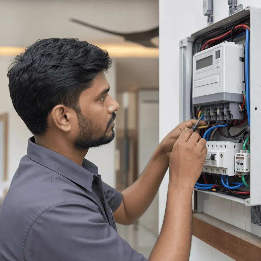 Submeter installation