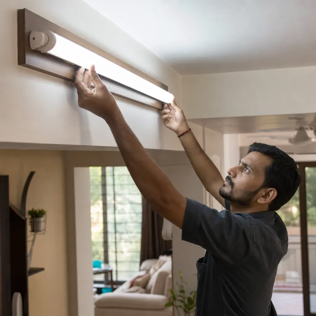 Tubelight repair & Installation