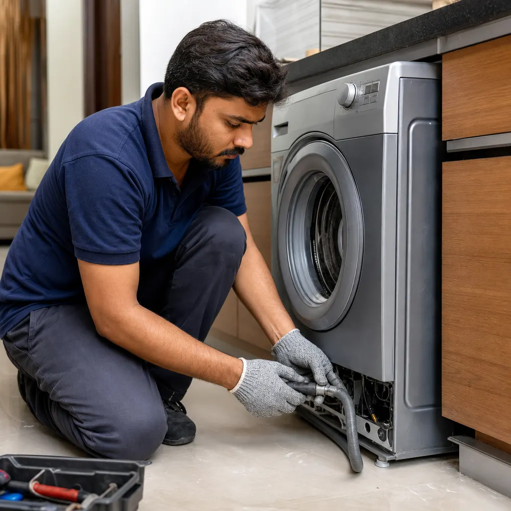 Washing machine installation & uninstallation