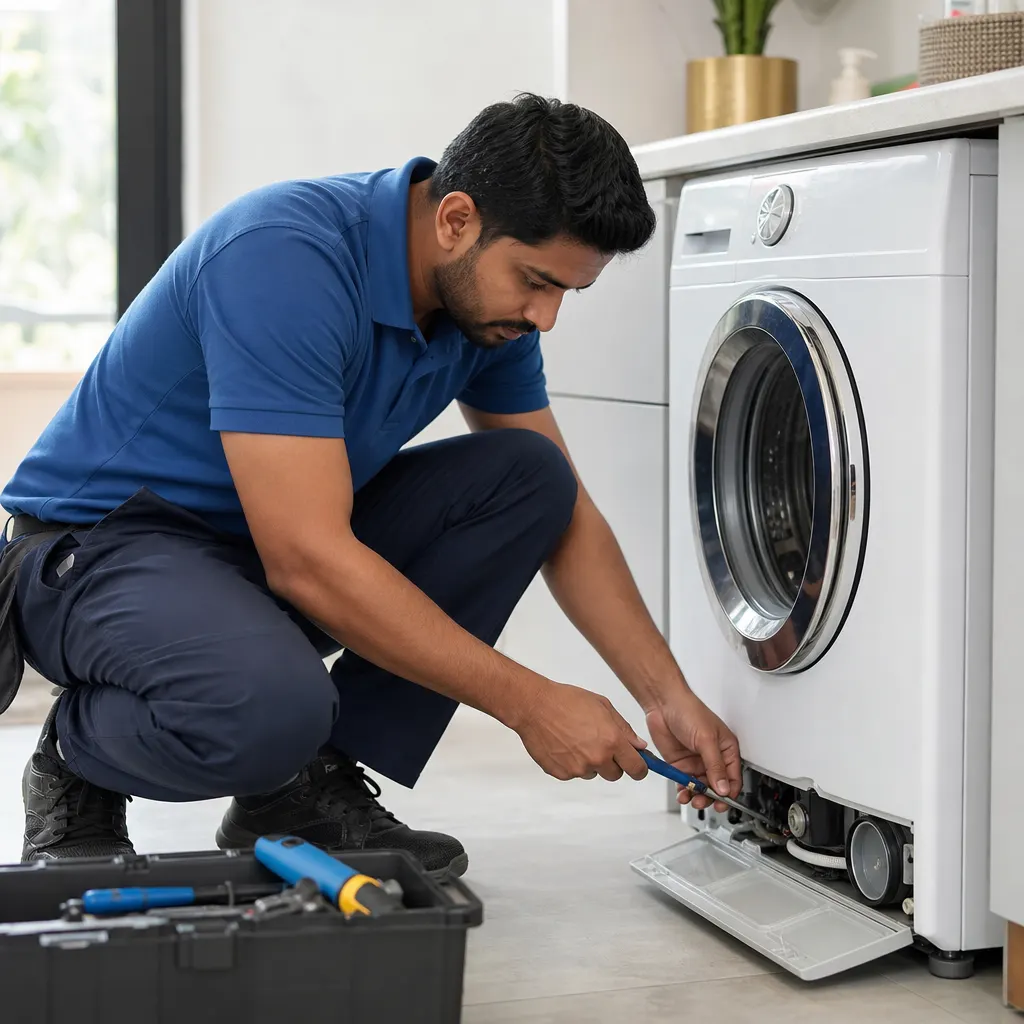Washing machine jet service