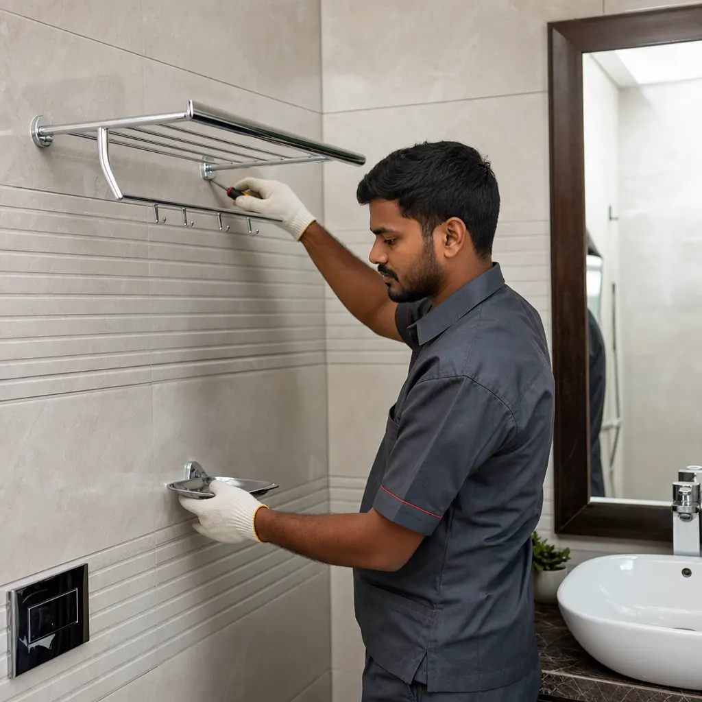 Washroom Accessories Installation