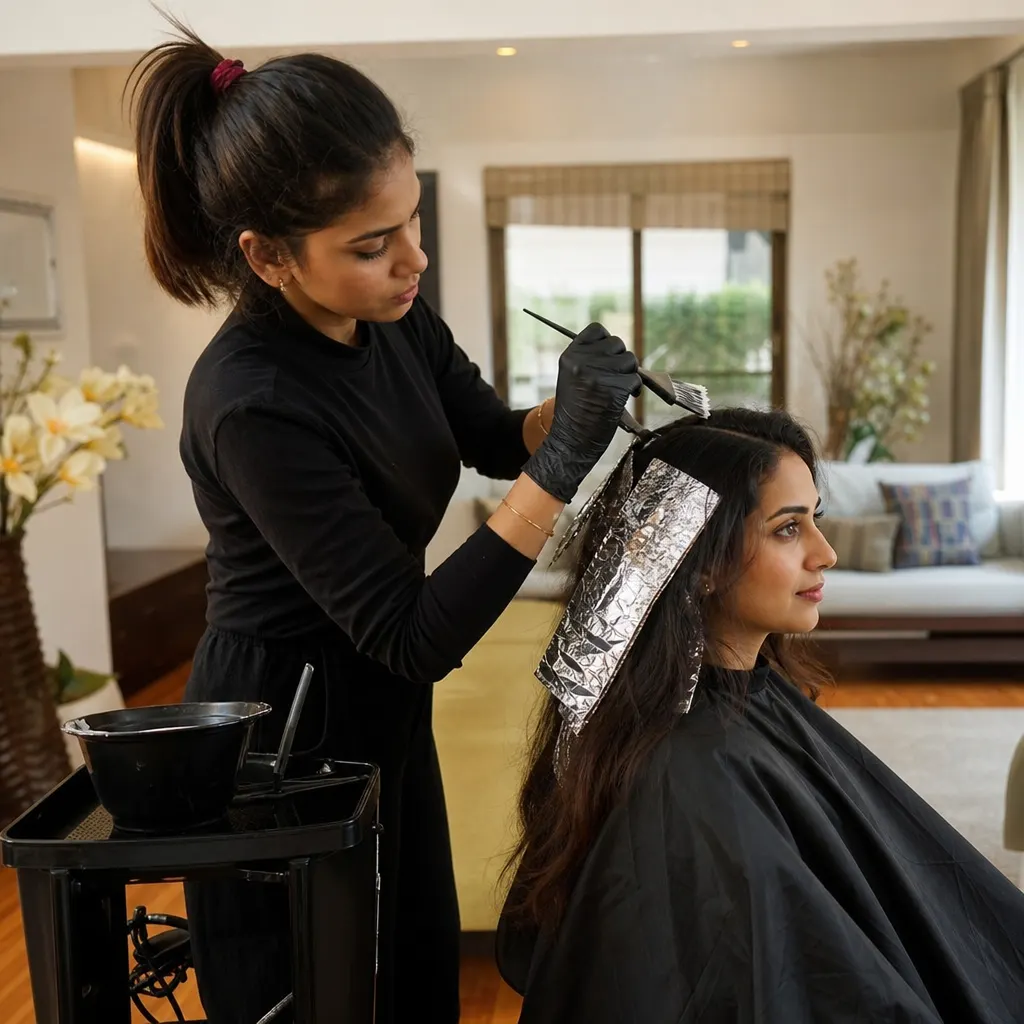 Women's Hair Coloring